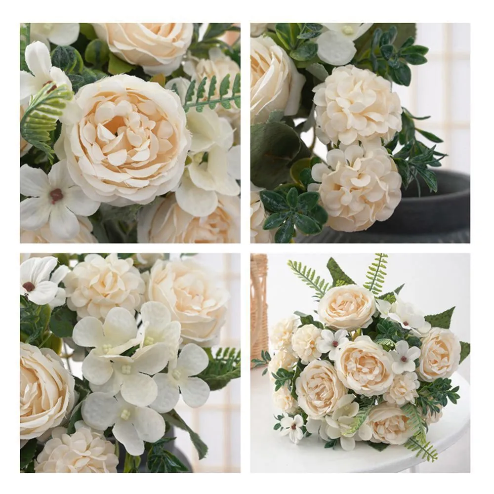 Искусственные Шелковые Пионы И Хризантемы Набор Для Изготовления