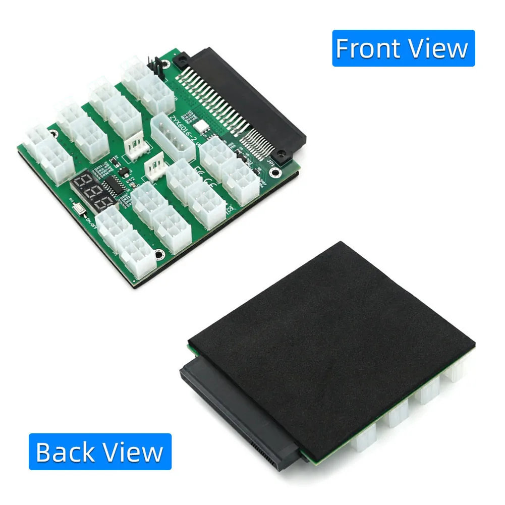 ATX 16x 6Pin 18 + 12 Pin модуль питания серверный адаптер коммутационная плата для Dell PSU BTC