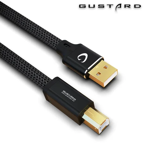 USB-кабель Gosid GUSTARD No. 3 fever, USB-кабель, Hi-Fi декодирование, DAC кабель для передачи данных, многослойное экранирование