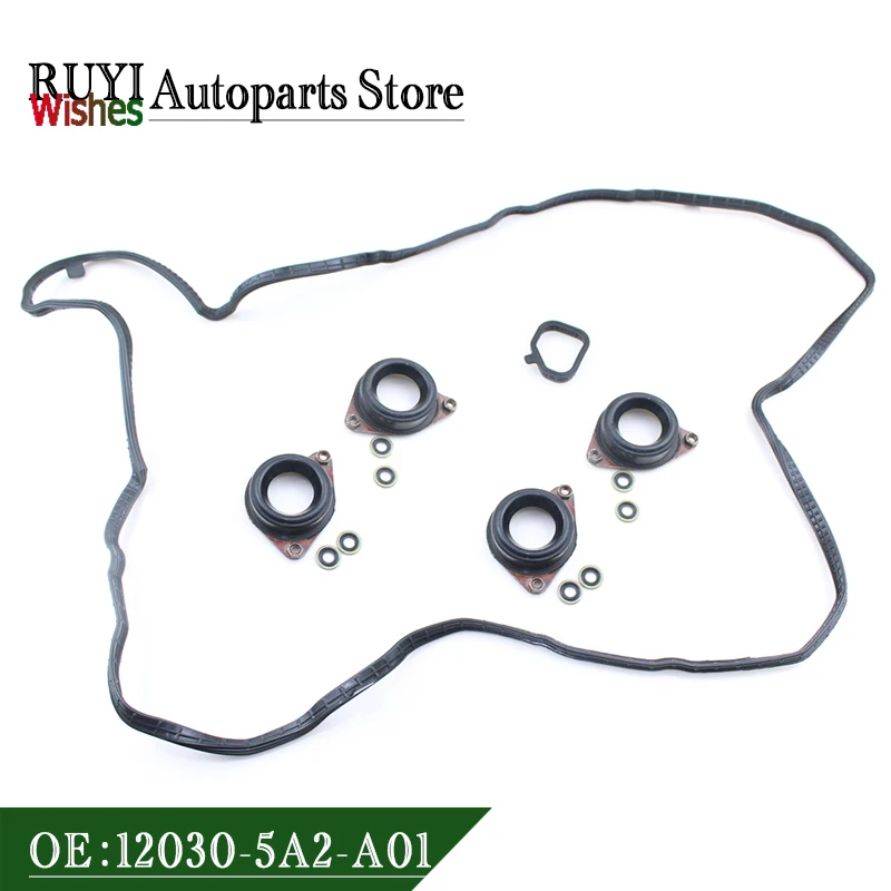 

12030-5A2-A01 120305A2A01 комплект прокладок крышки клапана двигателя для Honda Accord EX EXL 2.4L K24 2013-2017, автомобильные аксессуары