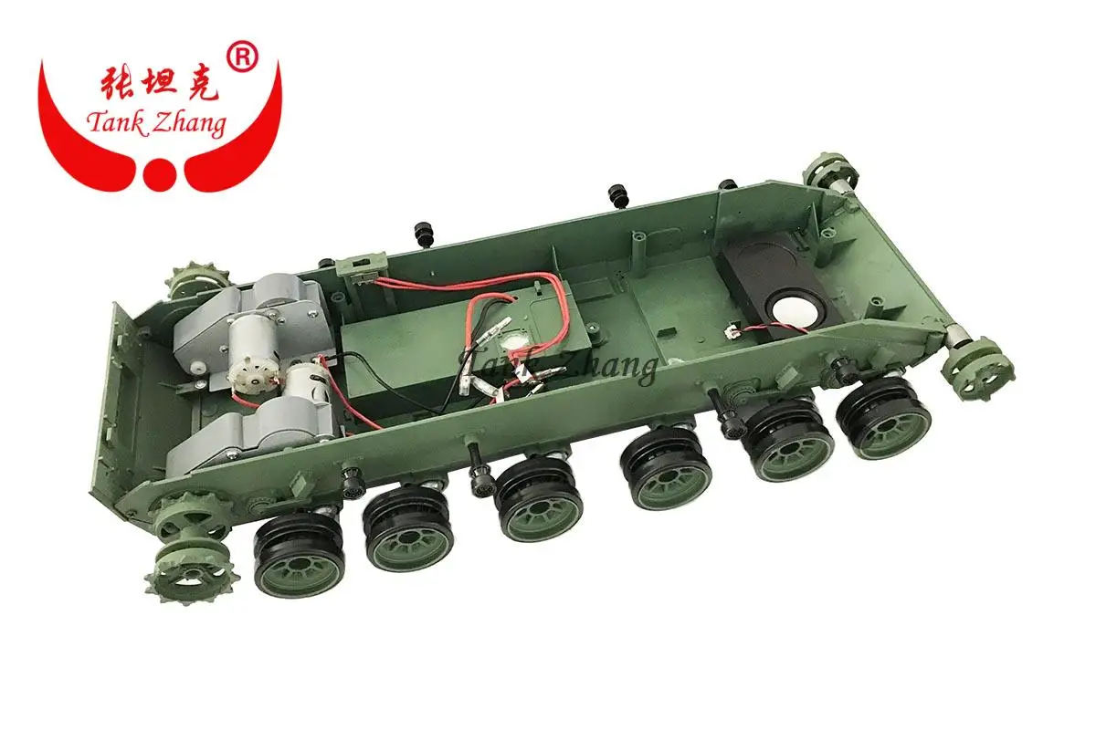 HENGLONG 3899/3899A RC Танк ZTZ 99 MBT 1/16 Запасные части № пластиковый шасси/колеса/гусеница -