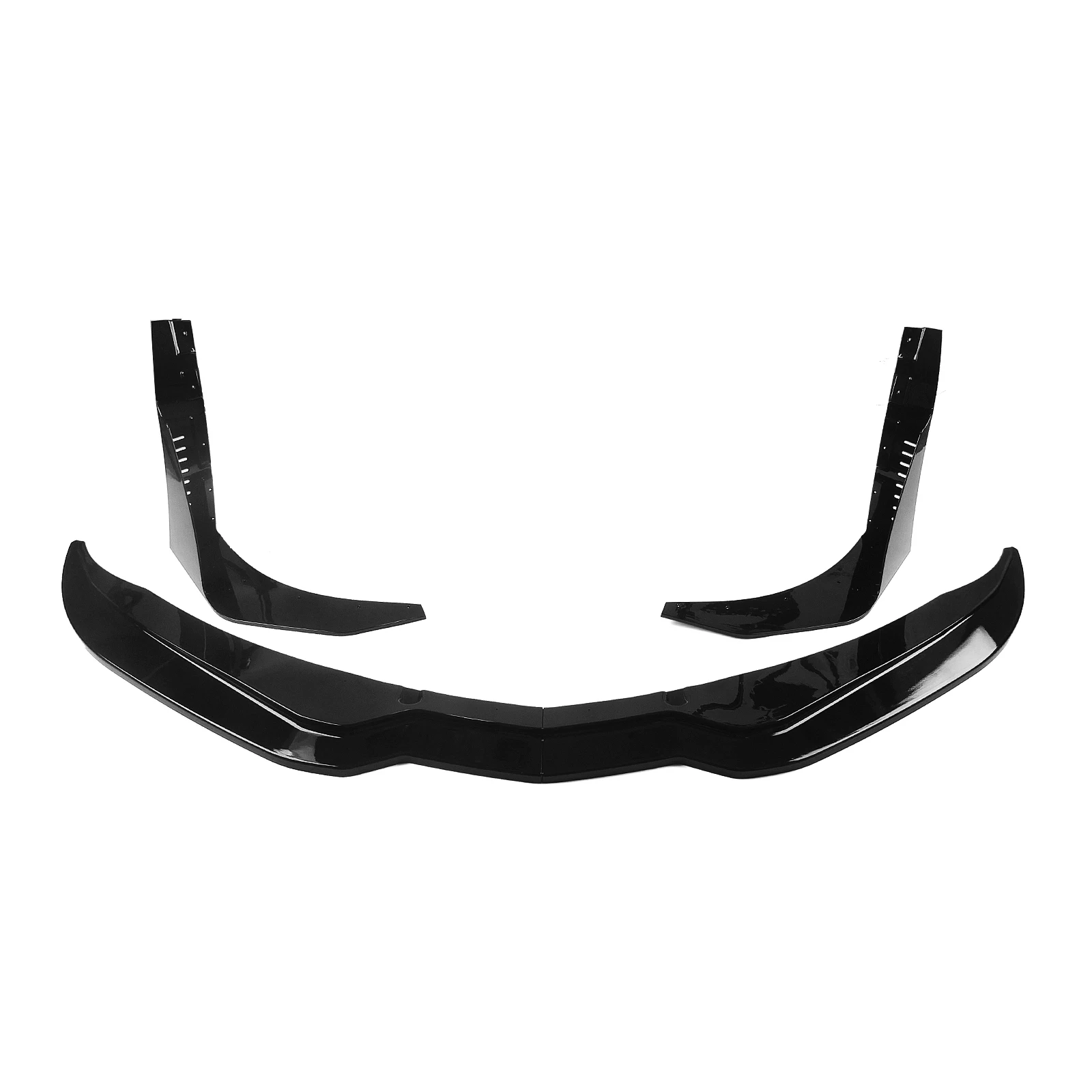 

Спойлер переднего бампера для Chevrolet Corvette C7 2014-2019, 2-дверный карбоновый вид/глянцевый черный нижний сплиттер, защитное лезвие