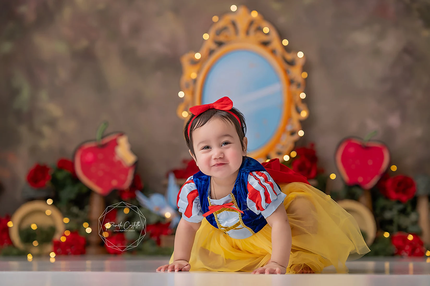 Фото Фоны принцессы джунглей, торт, Smash, детский реквизит для фотостудии, семейный декор для взрослых, волшебное зеркало, фоны для фотосъемки №4