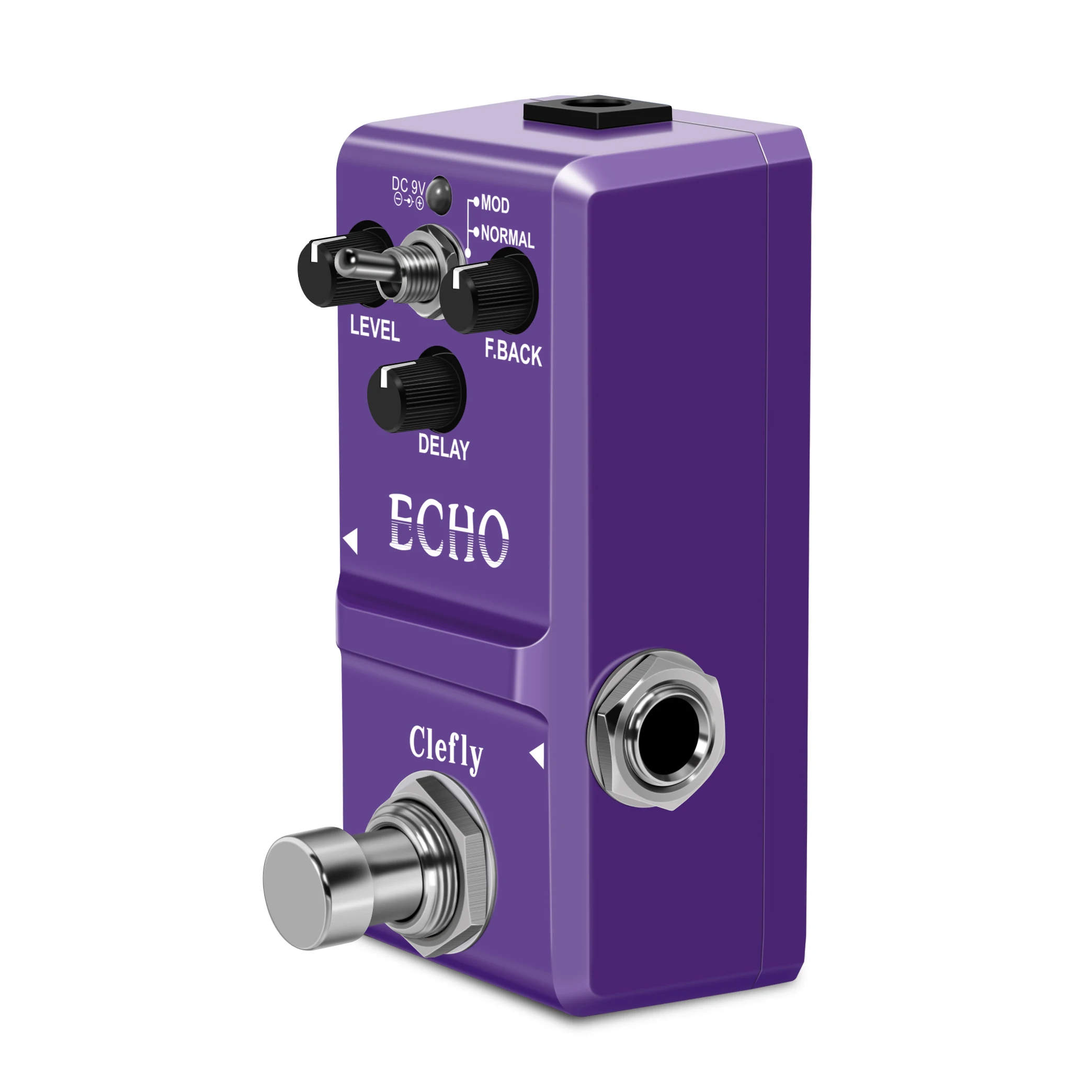 Педаль эффектов clefley LN-314, для электрогитары Nano ECHO, компактный размер, True Bypass (art.: 3920bf1152bda) - 3920bf1152bda
