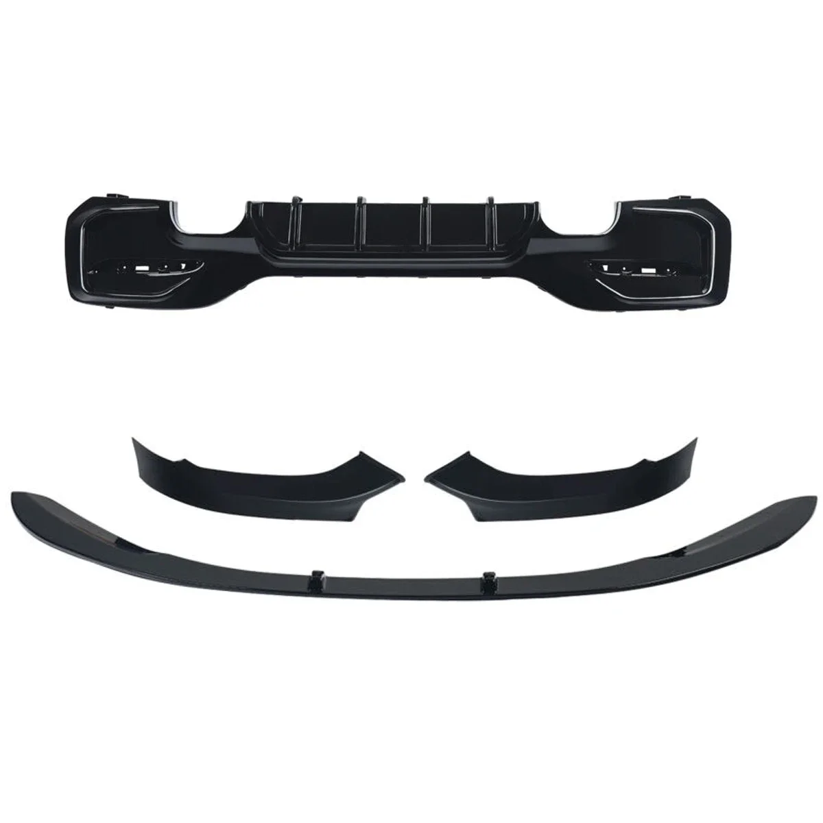 Передний сплиттер для BMW 1 серии F20 F21 2015-2018