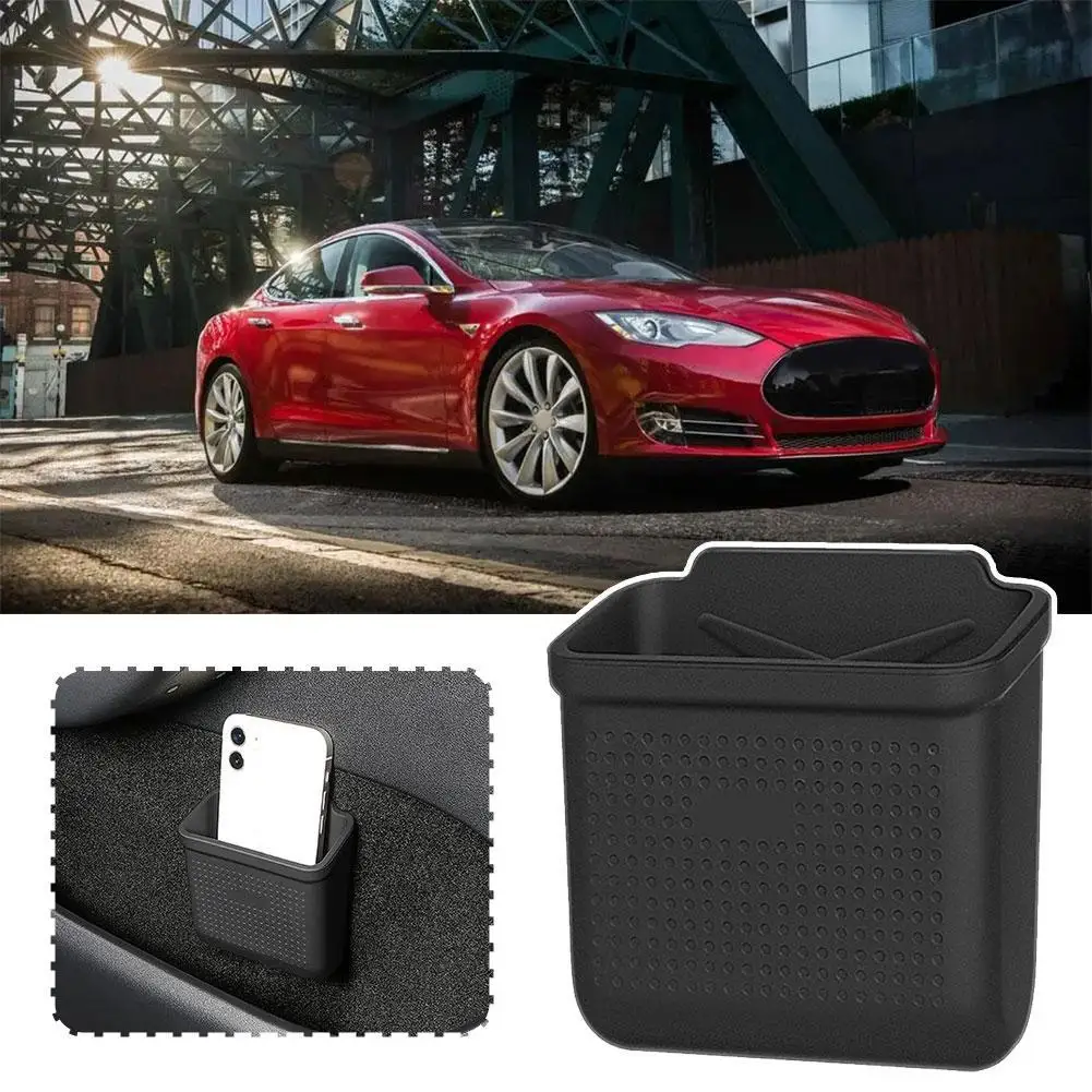 

Car Center Console Silicone Storage Box For Tesla Model 3 Model Y 2022 Accessories 2017-2022 In-Vehicle Products