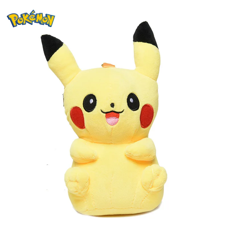 

Pokemon Pikachu backpack Cartoon plush toy bag Children's holiday gift crossbody bag cute coin wallet
