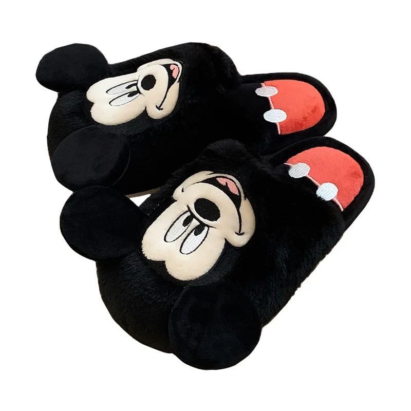 2024 новые парные милые хлопковые тапочки с Микки и Минни для мужчин женщин