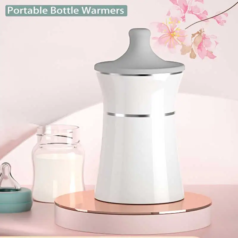 

0-6m New Born Portable Rechargeable Baby Bottle Warmer 7-12m Newborn Baby Food & Milk Warmer