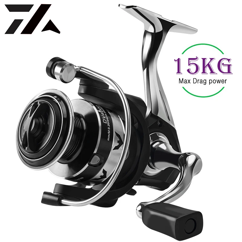 New All Metal Black Freshwater And Seawater Dual Use Fishing