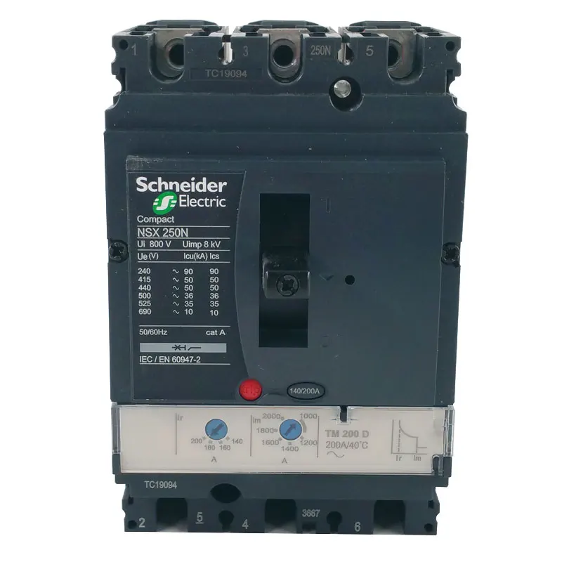 Компакт р. OPTIMAT d250n-tm200-ухл3. Schneider Electric Compact 3p nsx160n.