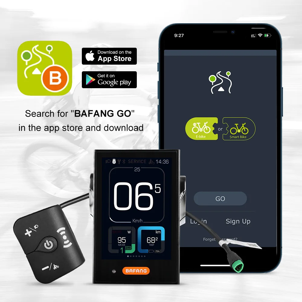 

Дисплей CAN-протокола BAFANG DPC181 для электровелосипеда с поддержкой Bluetooth для 8FUN M625 M325 M225