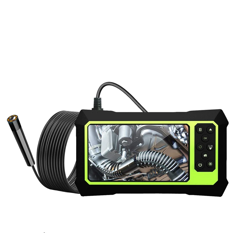 Купи Waterproof 4.3 Inch LCD screen snake camera digital borescope Inspection camera industrial endoscope за 4,786 рублей в магазине AliExpress