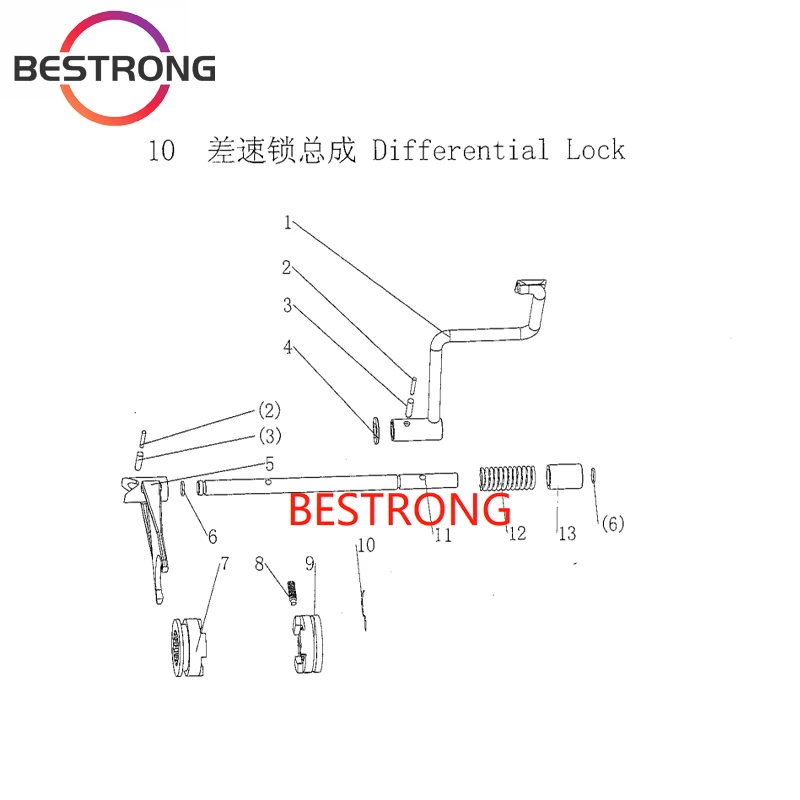 300. 38 169 дифференциальный замок левая сращивающаяся втулка для Dongfeng DF300 DF354 DF350