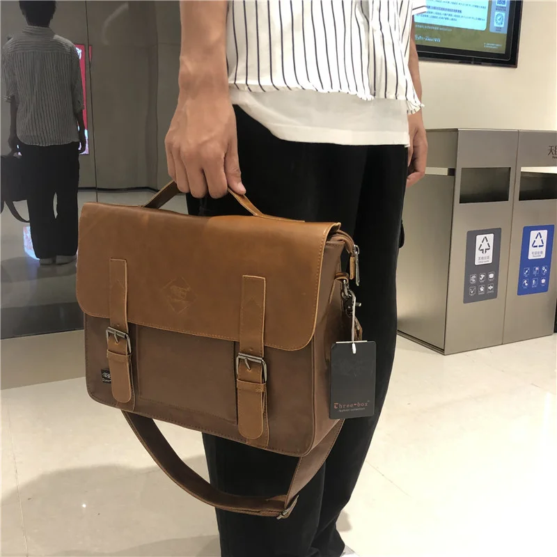 

Korean men's handbag business shoulder bag women's cross body file briefcase
