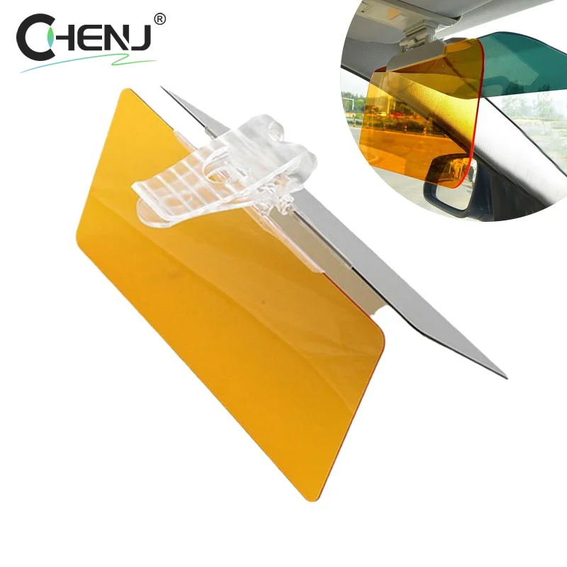 Hd Антибликовый Автомобильный Солнцезащитный Козырек 2-в-1 С Защитой От