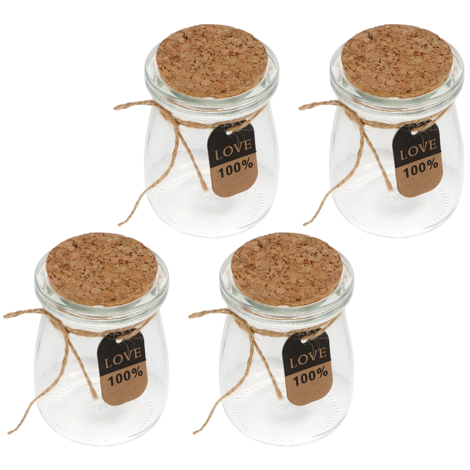 

Jars Glass Milkbottle Small Lids Jar Minicork Mason Home Empty Bottles Stringslabels Brown Pudding Favor Yogurt Lidcontainers