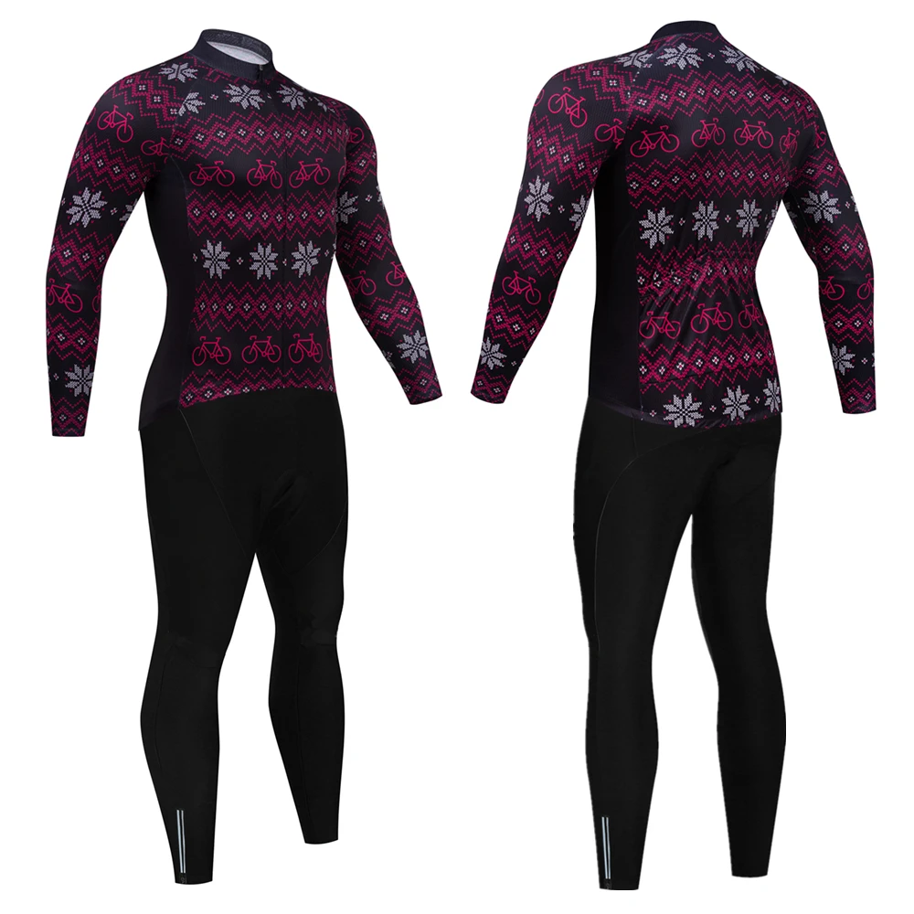 Зимний бархатный комплект термовелосипедного трикотажа от LA GAZZETTA DELLO SPORT с