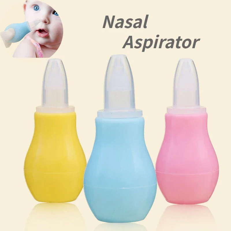 

New Born Silicone Baby Safety Nose Cleaner Vacuum Suction Children Nasal Aspirator New Baby Care Diagnostic-tool Vacuum Sucker