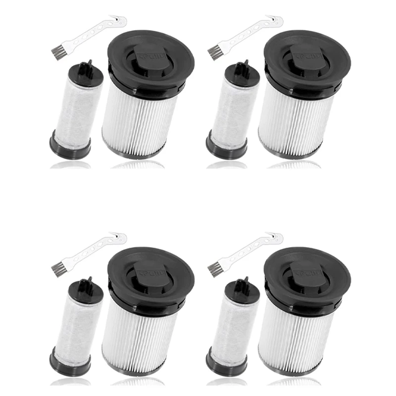 

4X Washable And Reusable Dust Filters Fine For Miele Triflex HX1 FSX HX FSF 11385020 9178017731 Vacuum Cleaner Parts