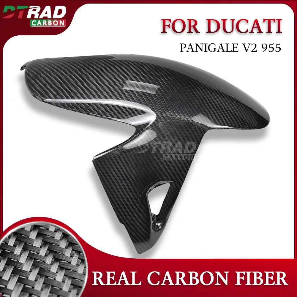 Аксессуары для DUCATI PANIGALE V2 955/Bayliss переднее крыло из углеродного волокна брызговик