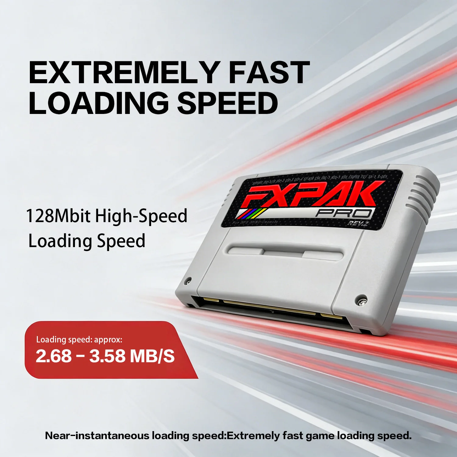Фото Новый игровой картридж FXPAK Pro SD2 Rev.Z 2026 года: 5200 игр в 1 (SA1 RPG) с часами реального времени для 16-битных ретро-консолей SNES SFC №5