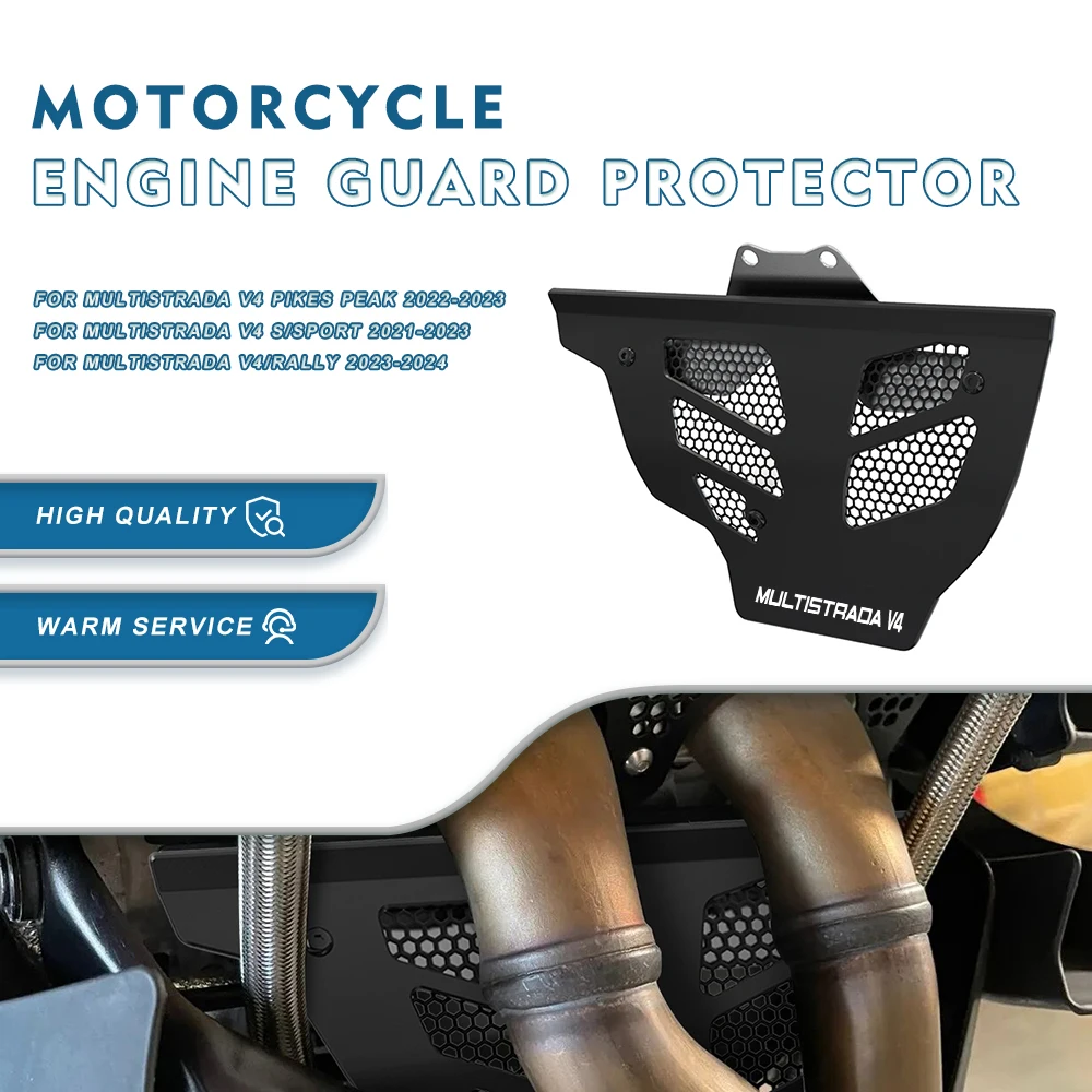 

FOR Ducati Multistrada V4 S V4S Sport 2021 2022 2023 Radiator Guard Protector Grille CoverMultistrada V4 Pikes Peak Rally 2024