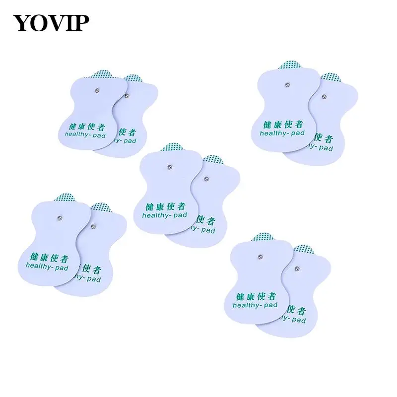 

10 шт., электродные подушечки для массажа тела