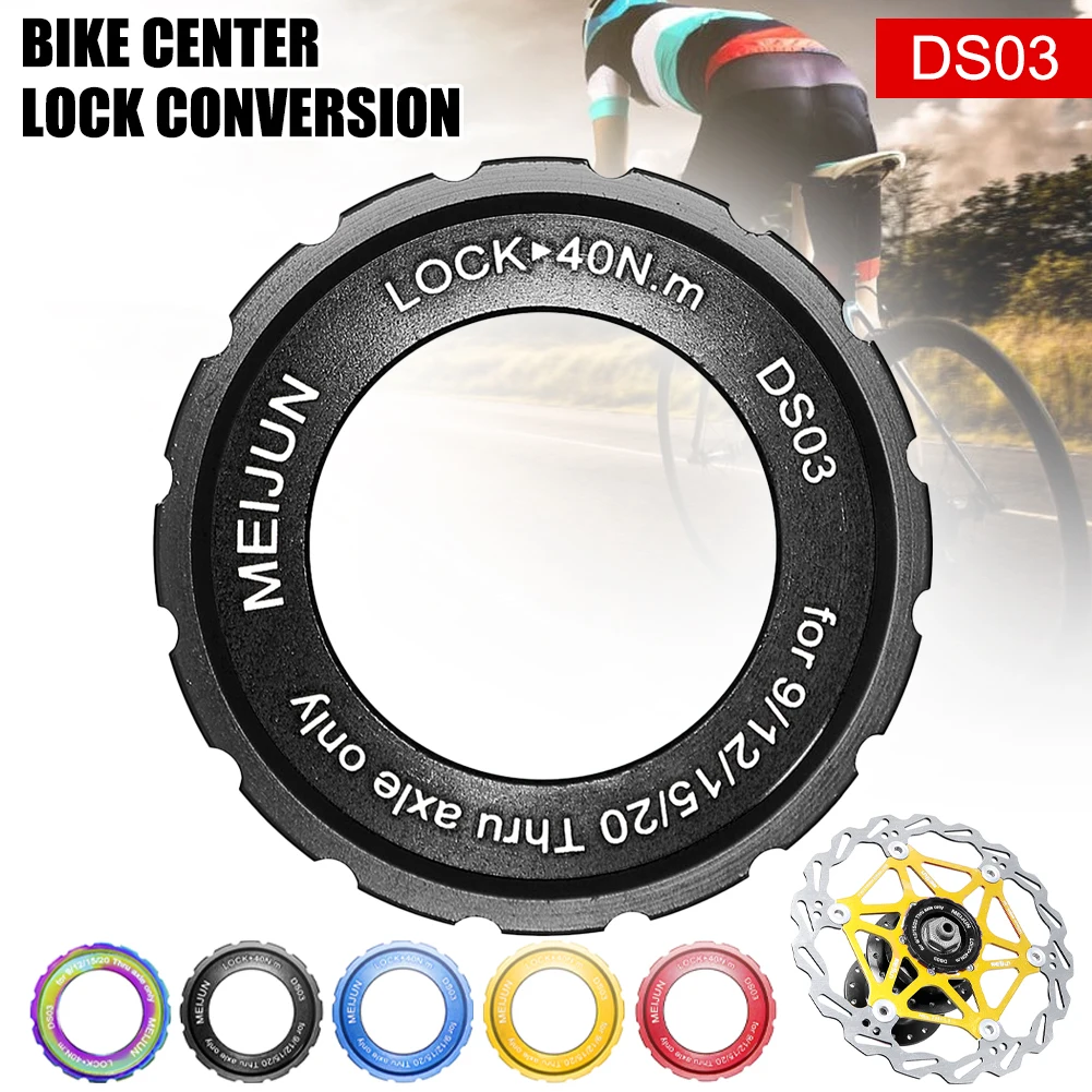 

Bike Centerlock Lock Cover Aluminum Alloy High Strength Center Lock Rotor Lock Ring for Mountain Bike Bicycle Replacement Sale