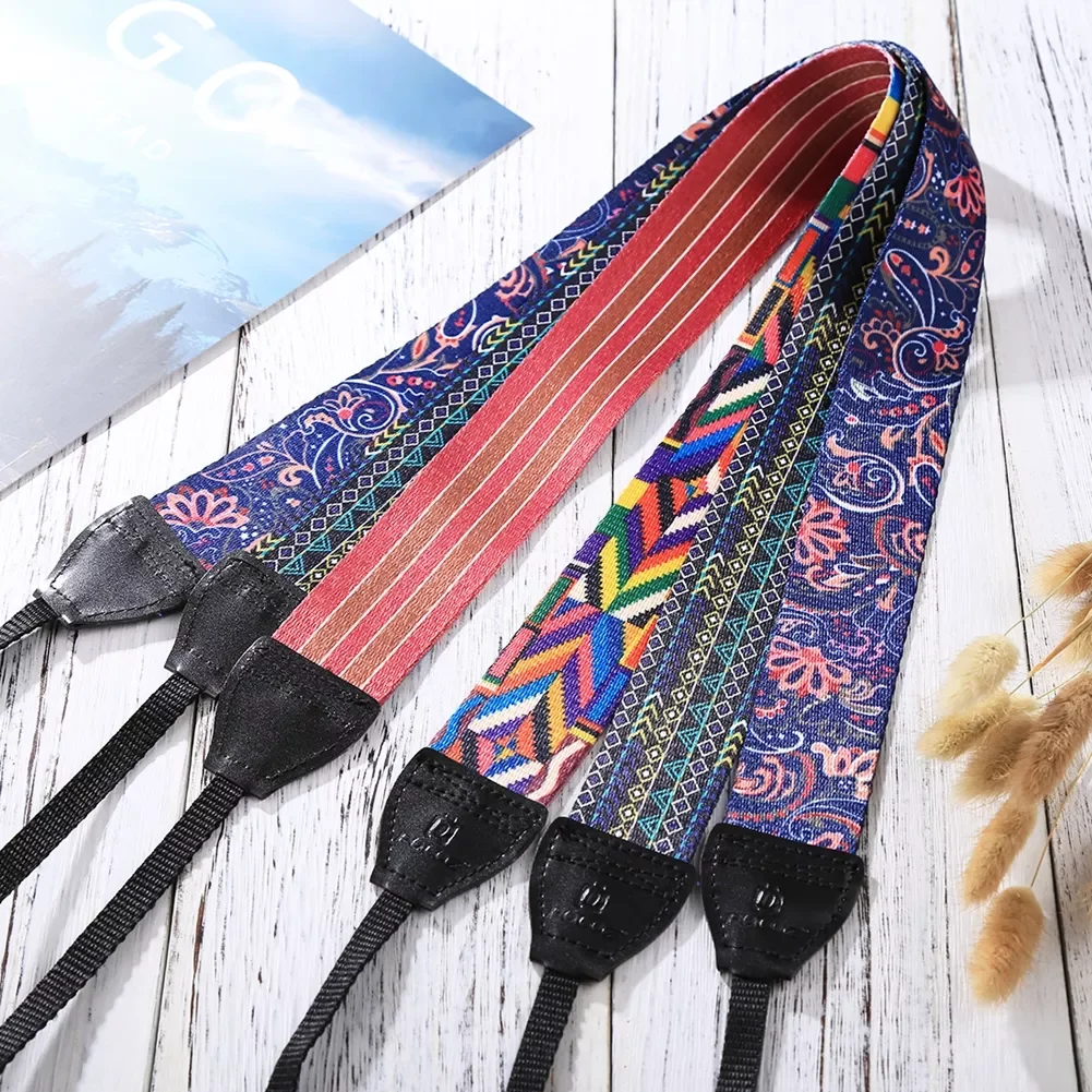 

AQ Retro Ethnic Style Multi-color Series Shoulder Neck Strap Camera Strap Belt for Sony ,Canon ,SLR / DSLR Cameras Universal