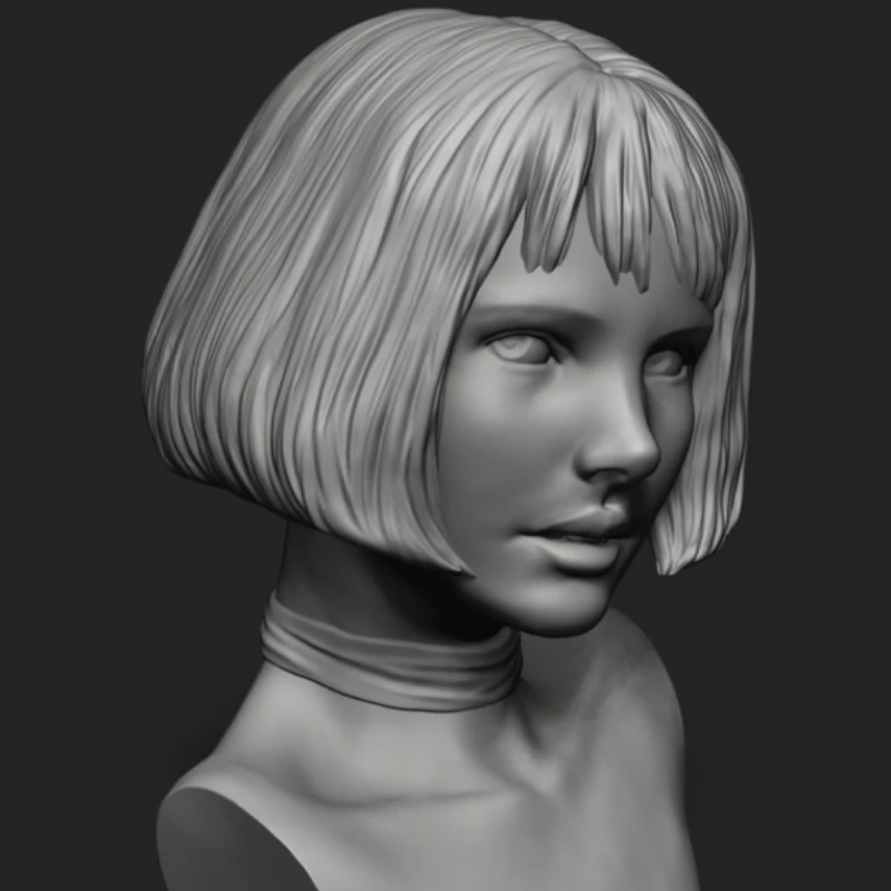 Масштаб 1/10 Смола грудь профессиональная Натали Портман моделирование