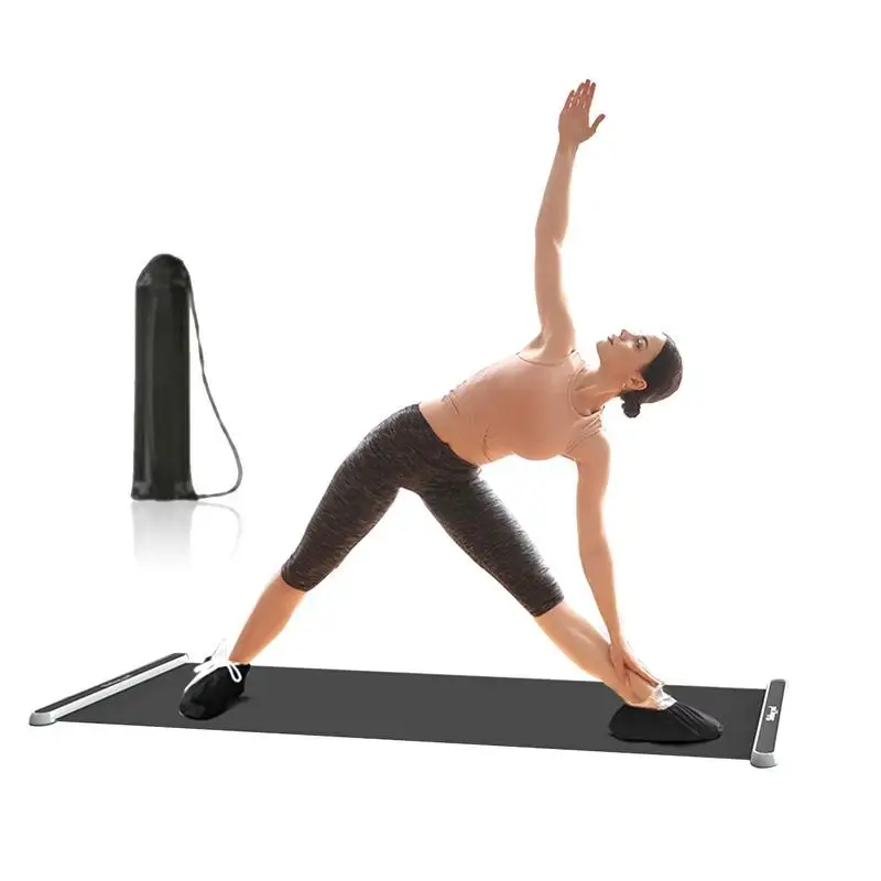 

Slide Board For Working Out 180x50cm Fitness Board Slide Mat Balance Exercise Mat For Core And Leg Training Squats Skate Strides