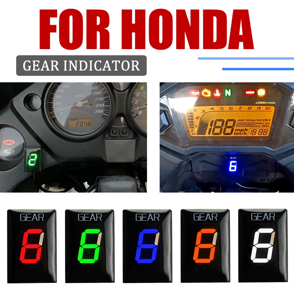 Индикатор передачи мотоцикла для HONDA CBR600RR CBR650F CB600F Hornet NC750X CB500F CB500X CB400X CB400SF CB650F