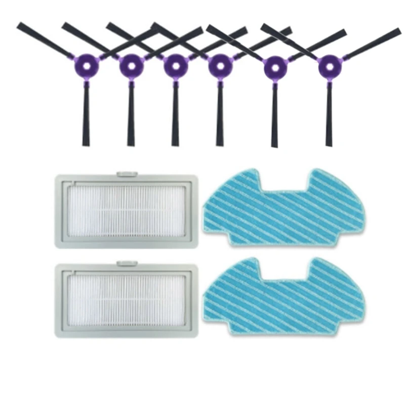 

Promotion!For Midea VCR07 VCR08 MR09 For Samsung VR05R5050WK Vacuum Cleaner Replacement Parts Side Brush Filter Mop Cloth Rag