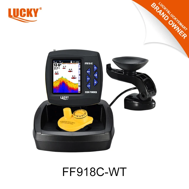 Фото Беспроводной эхолот LUCKY FF918C-WT SPEAR для поиска рыбы на больших глубинах №2
