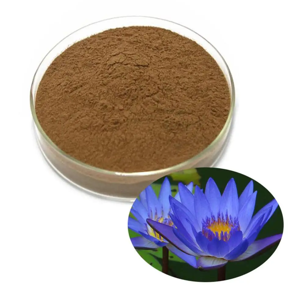

Blue lotus extract Powder , Egyptian Blue Water Lily , Blue Lotus 50:1 Extract Powder - 50X High Concentration