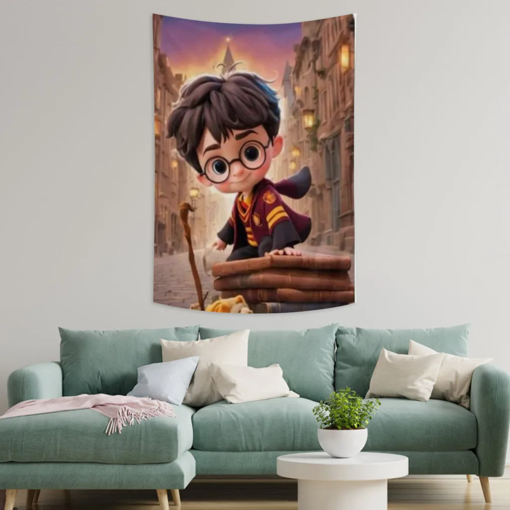 Гобелены Гарри Поттера Предметы украшения комнаты Домашний декор Спальня