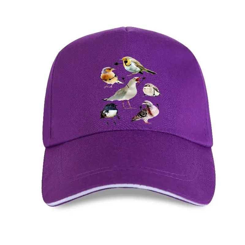 

new cap hat Lovely Birds Song Print Baseball Cap Fashion Women Funny Bird Design Casual Tops Summer hipster Woman