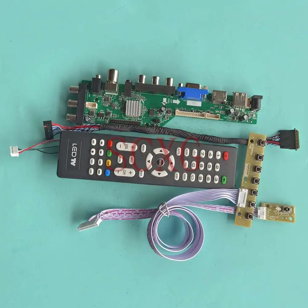 

Для B156HTN02.1 15,6 "VGA HDMI-совместимый USB AV 1920 1080 экран цифровой сигнал DVB 40 Pin LVDS ЖК-дисплей драйвер контрольная плата комплект