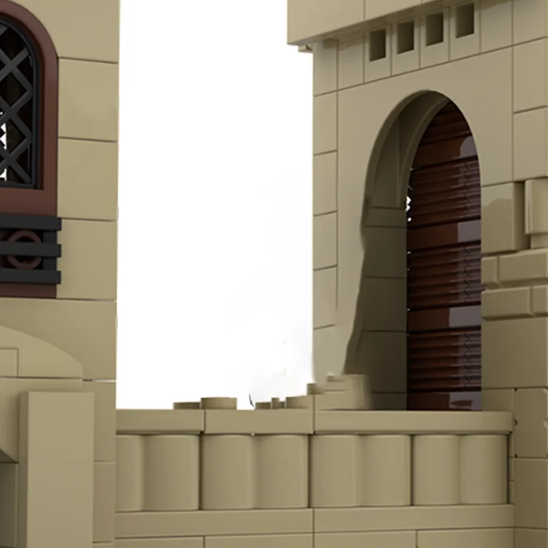 1344 детали MOC Star Battle SW Татуин Мос-Эйсли Пустынные Башни # 4 модели строительных блоков, архитектурный 3D-конструктор, рождественский подарок, игрушка, арт. (art.: 3920dd0c73d8a) - 3920dd0c73d8a