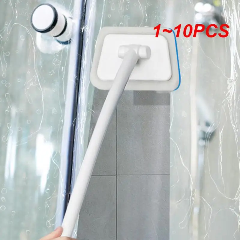 

1~10PCS Multi-Functional Bathroom Wall Brush Long Handle Removable Household Floor Bathtub Brushes Ceramic Tile Sponge Cleaning