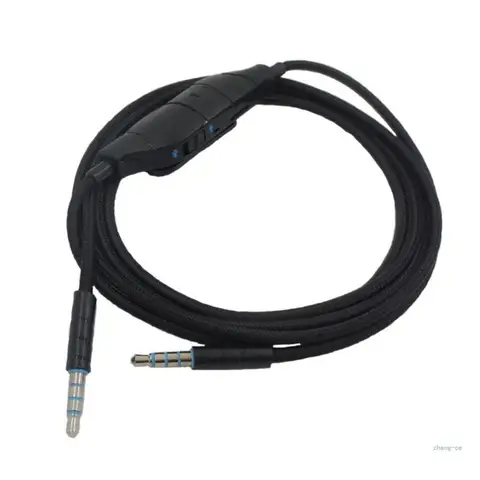 M5TD Сменный удлинительный кабель длиной 1,5 м для наушников, аудиошнур для игровых гарнитур Logitech-G633 G635 G933 G935