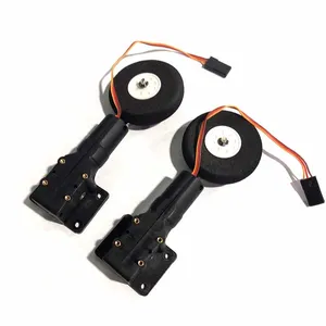 Посадочное шасси Servoless, 57 мм, 25 г, для радиоуправляемых моделей, с колесами 40 мм