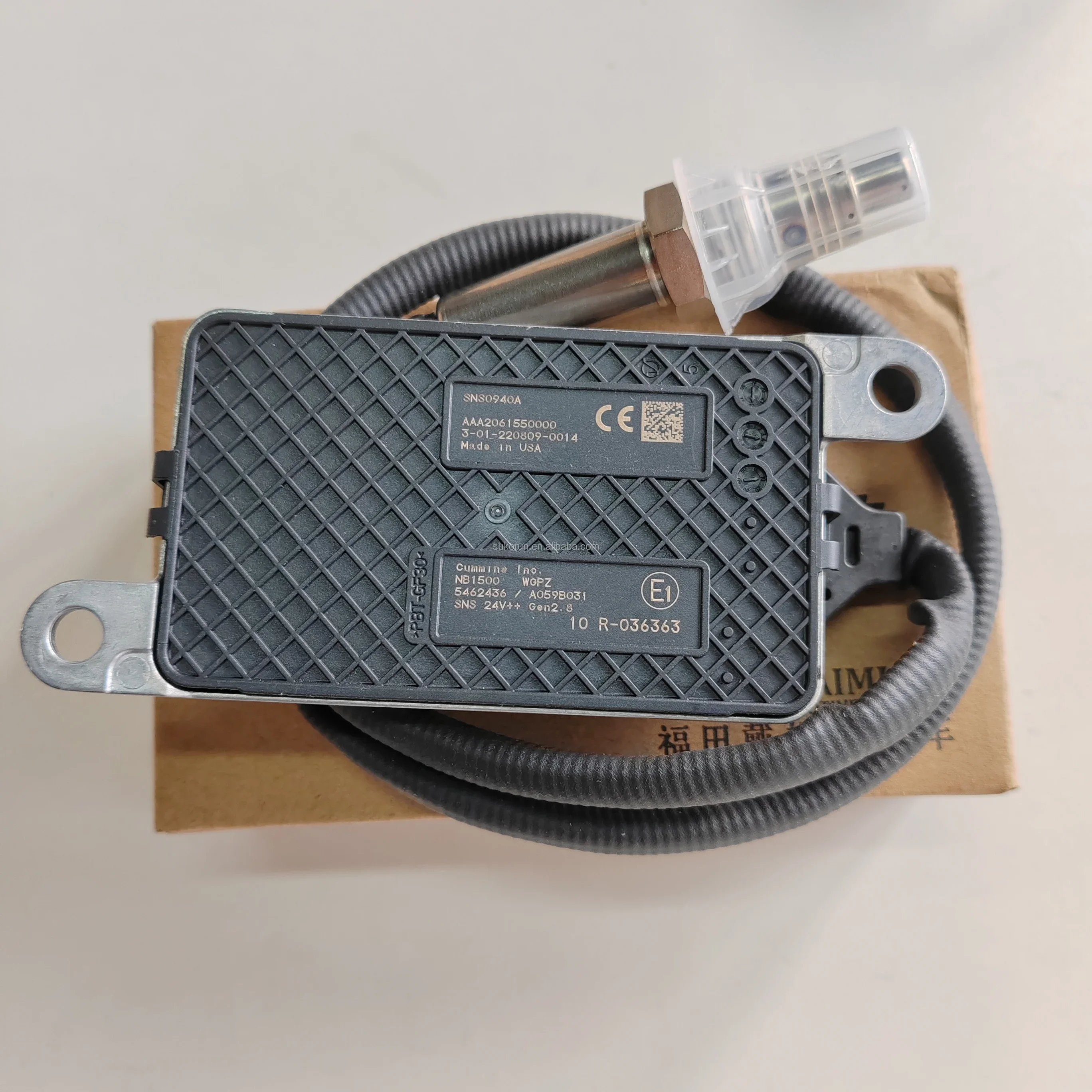 Оригинальный датчик оксида азота 5462436 (замена 2894940) для Continental NOX Sensor 5WK96675A, датчик Uninox 5462436 (art.: 3920d89c2f1ff) - 3920d89c2f1ff