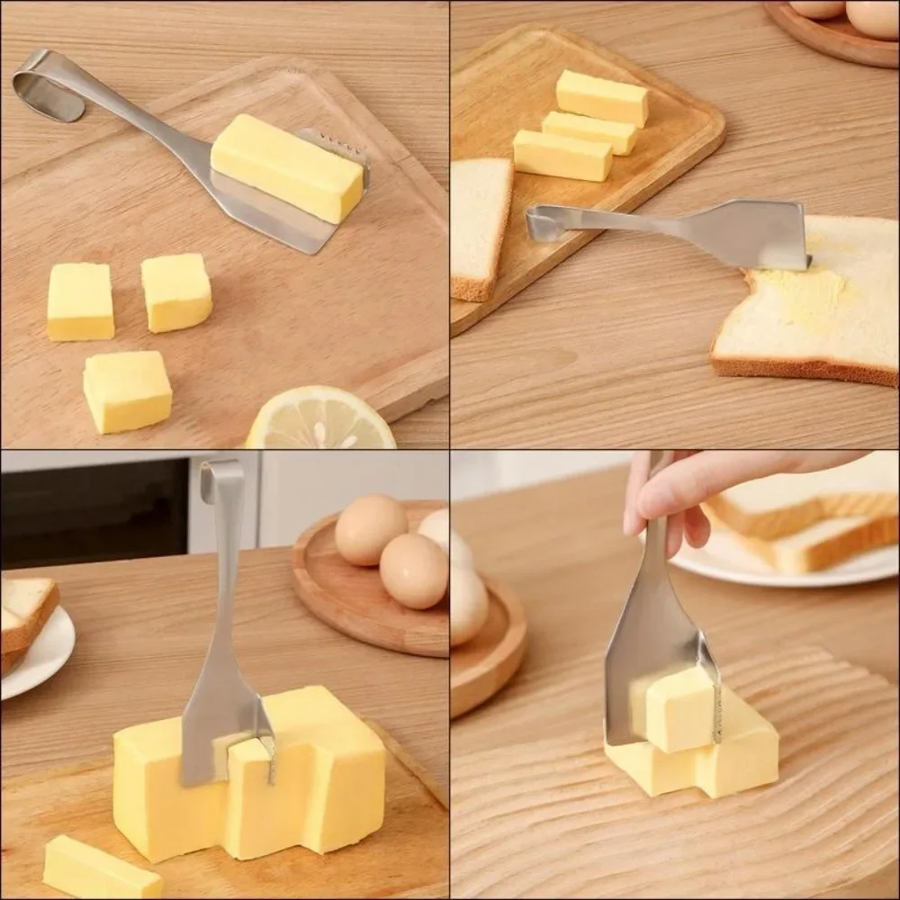 Слайсер Для Сыра Из Нержавеющей Стали С Изогнутым Лезвием Резак Масла Кухонный