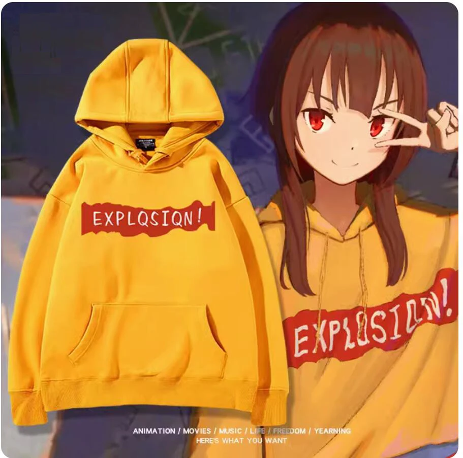 

Anime Cosplay Konosuba: An Explosion on This Wonderful World! Costume Coat Jacket Mens Womens Halloween Outfit