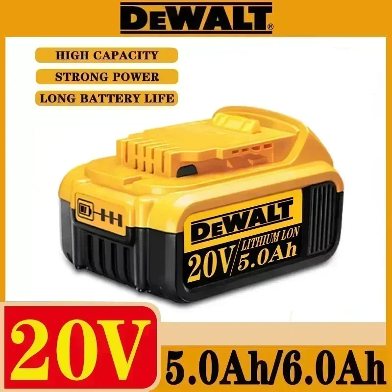 Оригинальный 5 Ач 6 20 В большой емкости DeWalt DCB200 DCB184 DCB203 DCB205 аккумуляторы для