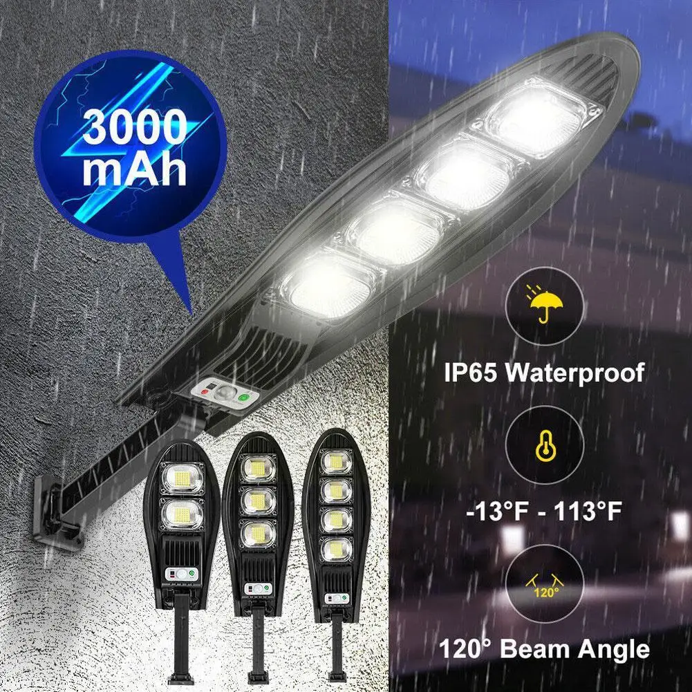 

Новинка, 1 шт., светодиодные фонари на солнечной батарее, супер яркие, перезаряжаемые, стандарт IPX65, мощная, с датчиком, водонепроницаемая лампа на солнечной батарее G I8F1