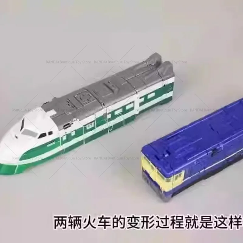 Фото Комбинированный поезд Spot Siyang Culture Thunder and Lightning YC001, номер ночного путешествия YC002, игрушка-трансформер с номером снежного поля №4