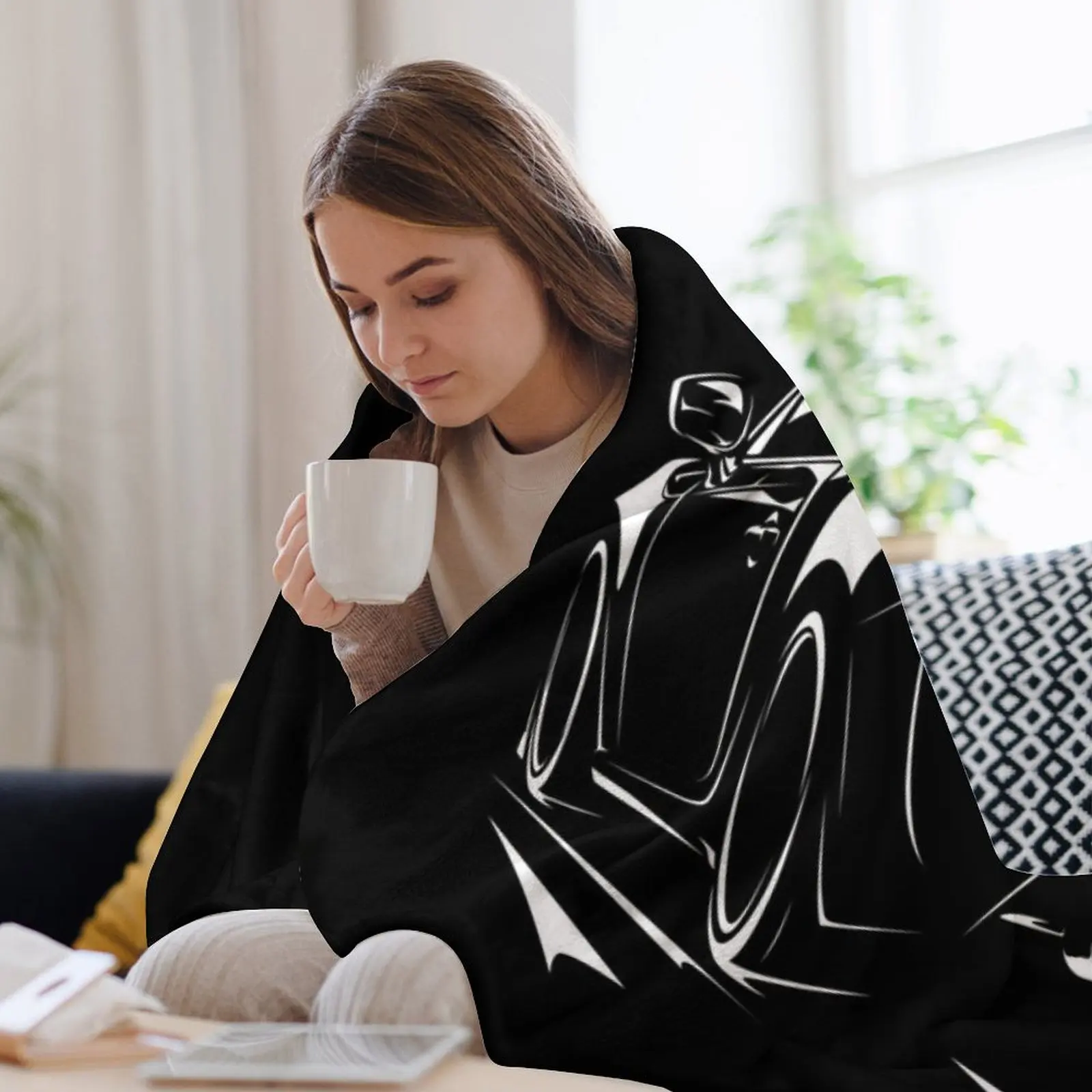 GT86 Hachiroku пледы украшения для дивана дивана-кровати одеяла